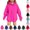 Hot Pink, variant on OIOLOYJM Girls Boys Hoodies Oversized Stylish Casual Drop Shoulder Fleece Long Sleeve Sweatshirts Winter Loose Fit Comfortable Warm Lightweight Outfits with Kangaroo Pocket