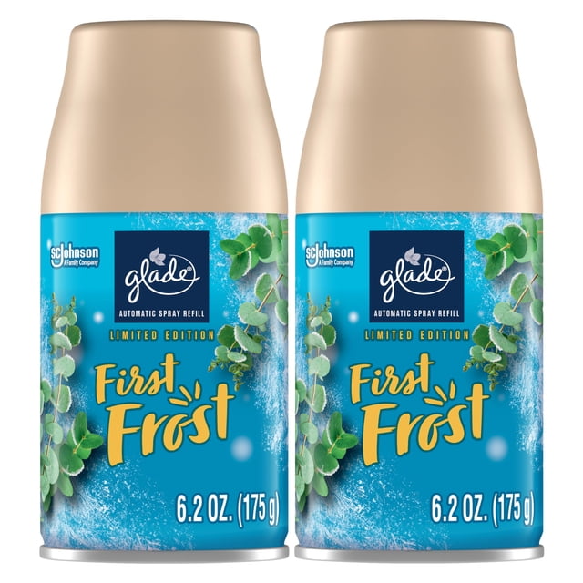 Recambio de ambientador Glade First Frost 175 ml, paquete de 2