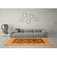 thumbnail image 3 of Ahgly Company Indoor Rectangle Oriental Orange Traditional Area Rugs, 5' x 8', 3 of 4