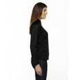 thumbnail image 2 of North End 78187 Women's Radar Quarter-Zip Pullover Performance Top-Black-XS, 2 of 3