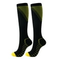 thumbnail image 4 of NIBOLOG Men Women Outdoor Sports Football Soccer Running Nylon Compression Calf Socks, 4 of 5