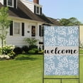 thumbnail image 4 of Spring Summer Multicolored Flower Leaves Garden Flag 28x40 Inch Double Side for Outdoor Courtyard Garden Decor Flowers Welcome Holiday Flag for Outside Decoration, 4 of 6