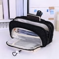 thumbnail image 2 of Under $1 Pencil Case, Drawstring Large Capacity Multi-Layer Fabric Pen Pouch, Stain-Resistant Stationery Organizer for Junior College by PALIFEUR, 2 of 8
