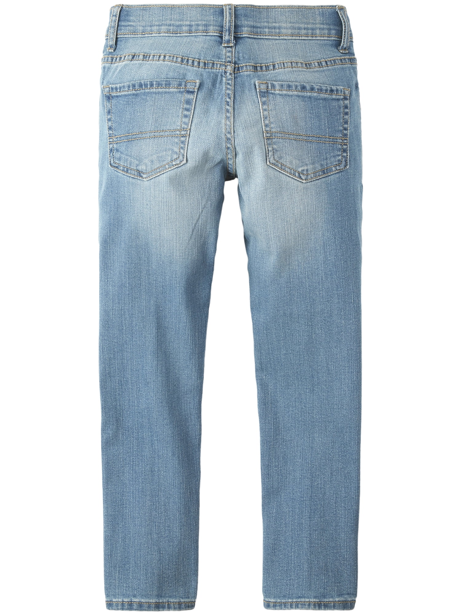 The Children's Place Boys Stretch Straight Jeans, 2-Pack, Sizes 4-16