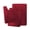 Wine Red, variant on Eoperou Bath Mat Set - 3-Piece Absorbent Rugs, U-Shaped Toilet Rug, Non-Slip Set