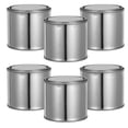 thumbnail image 1 of Shisuyan 6pcs Iron Round Paint Cans Practical Paint Storage Can Durable Ink Container (0.2L), 1 of 8