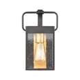 thumbnail image 2 of Elk Home 7-Inch Wide Outdoor Knowlton Wall Sconce, Matte Black, 2 of 5