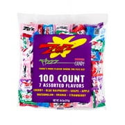12 PACKS : Zotz Fizzy Candy Bag, Assorted Flavors, 100 Count
