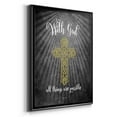 thumbnail image 2 of With God Gold Premium Classic Framed Print - Ready to Hang, 2 of 9