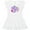AA-White, variant on Inktastic Back to School with School Supplies Girls Baby Dress