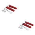 thumbnail image 3 of Maytalsory 2pieces Stay Secure On Motorcycle With Anti Slide Footrests Durable And Safe red 2Set, 3 of 6