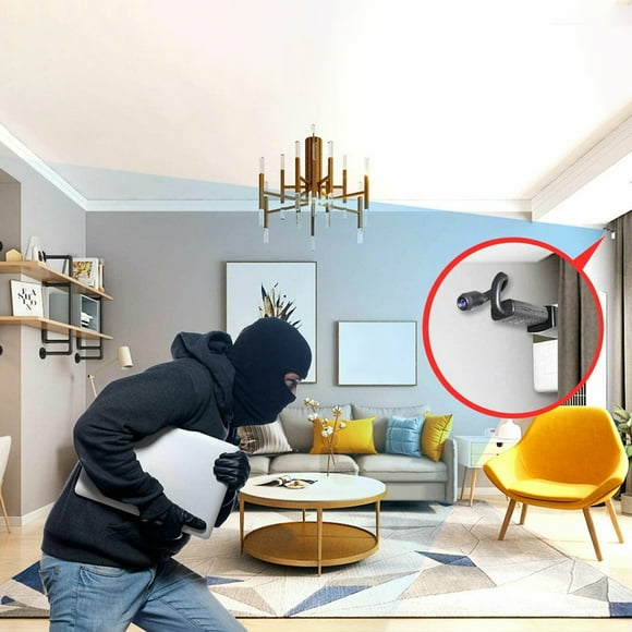USB Wireless Camera,Lens 140° Metal Nanny Port Camera App Real Cam/ Camera Video Audio 1080p Lens Real Time Audio 1080p Vision Adjustable Hidden 140° Vision Adjustable Metal Usb Camera Nebublu