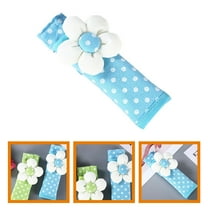 FELTECHELECTR 1Set Refrigerator Door Handle Cover Fridge Door Handle Protector Sky-Blue Cloth for Kitchen Appliance Handles