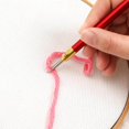 thumbnail image 2 of Embroidery Punch Needle Pen Sewing Tool Embroidery Punch Needle Kit Knitting Tool 2Pcs Needle 1Pc Tube, 2 of 8