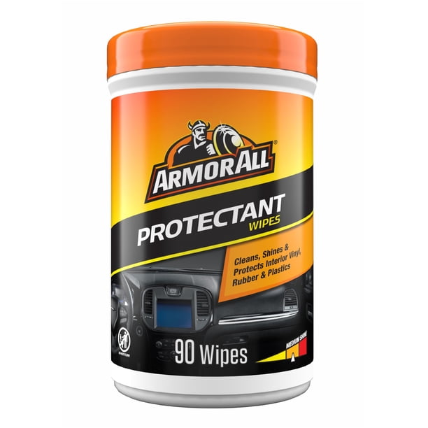 Toallitas Protectoras Armor All para Limpieza de Superficies, 90 Unidades, Protección UV