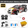 thumbnail image 1 of UDIRC 1603 1604 1607 RC Car 2,4G 1/16 50 km/H de alta velocidad sin escobillas 4WD Drift Car LED Light RTR vehículos de Control remoto juguete para regalo1604Cepillado-2B Deng Xun unisex, 1 of 2