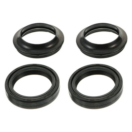 LABSERRON Motorcycle Front Fork Protector 4Pcs Rubber Front Fork And Dust Seal Kit