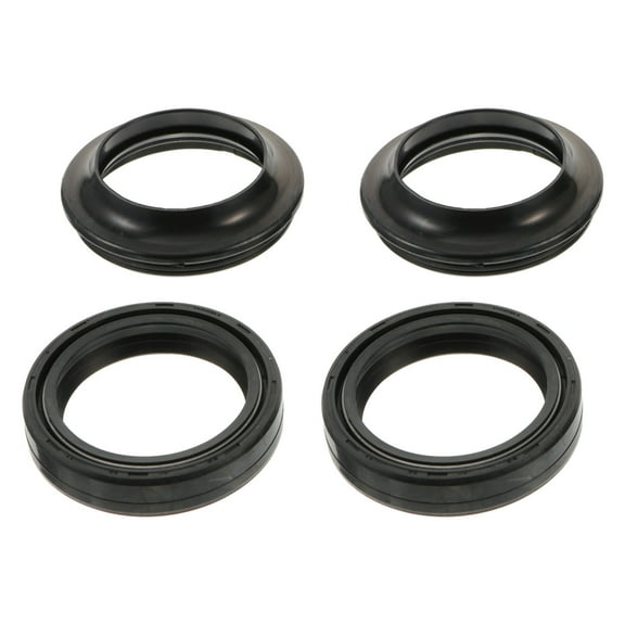LABSERRON Motorcycle Front Fork Protector 4Pcs Rubber Front Fork And Dust Seal Kit