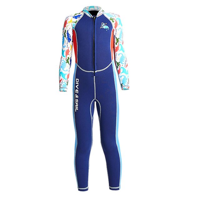 Traje de neopreno para niños y niñas de 2 mm para deportes en aguas frías, kayak, navegación M