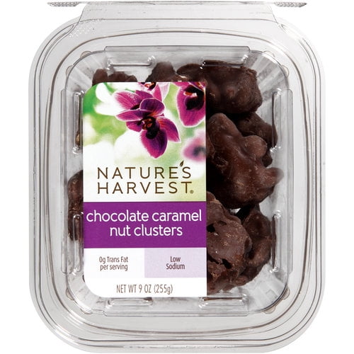 Nature's Harvest Chocolate Caramel Nut Clusters, 9 oz by TULOCAY & CO.