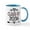 White/Blue Inside, variant on CafePress - Class Of 2036 Graduate Mugs - 11 oz Ceramic Mug - Novelty Coffee Tea Cup