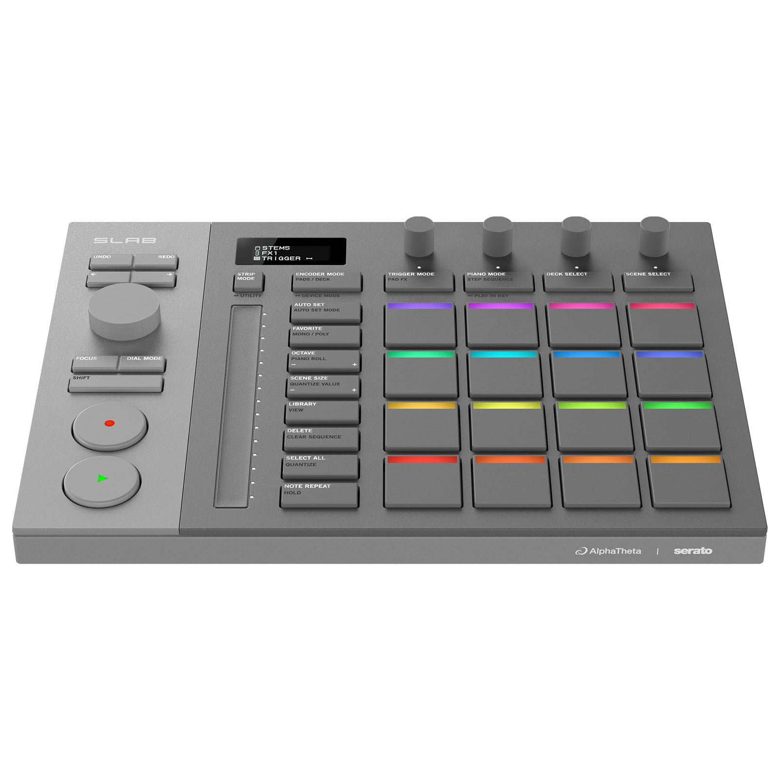 AlphaTheta SLAB Music Production Controller Optimized for Serato Studio