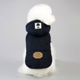 thumbnail image 1 of Ropa de invierno cálida de lana para perros pequeños, chaqueta para cachorros, abrigo acolchado para perros, sudadera con capucha para chihuahua, traje para shih tzu, disfraces para yorkshire terrier., 1 of 6