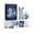 D004- D, variant on Craft Kit for Adults, Fantasy Series Snow Fox Plush Sewing Set, Cozy Easy Crafts for Adults for Relaxing Home Projects, Seasonal Winter Wonderland Decorations Gift, Complete Basic