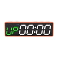thumbnail image 1 of Bearachild El reloj magnético del gimnasio del contador de tiempo del intervalo personalizado para el control remoto incorporado del gimnasio en Electrónica marco naranja Fuente verde y blanca., 1 of 6