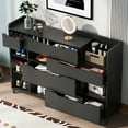 thumbnail image 6 of Aukfa Shoe Cabinet for Entryway,Shoe Organizer Cabinet, Free Standing Shoe Rack, White, 6 of 8