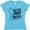 Aqua, variant on Inktastic Never Stop Fighting Suicide Prevention Awareness Ribbon Women's V-Neck T-Shirt