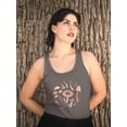 thumbnail image 2 of Fungi Field Trip C. Racerback Tank Women -Annie Warren Designs, Female x-Small, 2 of 4