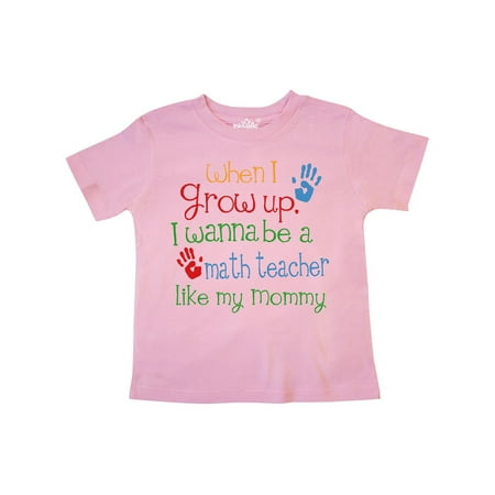 

Inktastic Math Teacher like Mommy Gift Toddler Boy or Toddler Girl T-Shirt