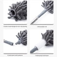 thumbnail image 3 of 5 IN 1 Microfiber Duster Extension Rod(16''-84'') Detachable Sweep-Heads Flexible Dust Cleaner Dust Collector Gap-Dust, 3 of 8