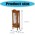 thumbnail image 3 of Handcrafts Miniature Cabinet 1/12 Scale Dollhouses Accessory Decorative Wine Cabinet for Craft Model Project Display, 3 of 9