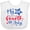 AA-White, variant on Inktastic My 1st 4th of July with Stars Boys or Girls Baby Bib