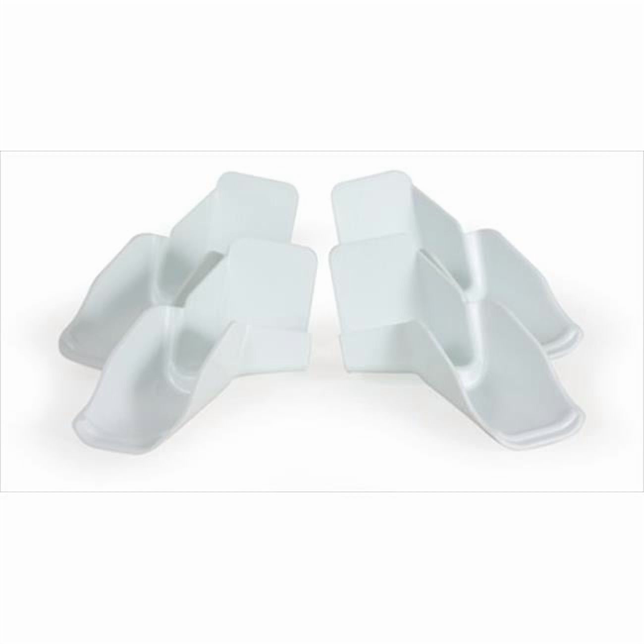 Camco 42134 Gutter Spouts With Extensions 4 Pack, White
