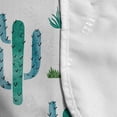 thumbnail image 4 of Cactus Microwave Oven Cover, Watercolor Style Botanical Pattern with Prickle Plant Cacti and Herbs Image, Water Resistant Organizer with Pockets for Kitchen, 36" x 12", Multicolor, by Ambesonne, 4 of 4