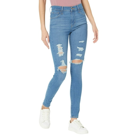 Levi's Women's Plus Size 720 High Rise Super Skinny Jeans (Standard and Plus), Quebec Victory-Medium Indigo, 40 Regular