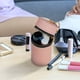 thumbnail image 3 of Cylindrical Coin Wallet, Envelope Style, Portable Key Change Earphone Bag, Minimalist Design, Fashionable Storage, Foldable Compact, Durable Fabric, For Travel, Office Use, 3 of 8
