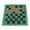 green, variant on PETSOLA Checkers Board Game Set,Jumbo Tic TAC Toe Game,3 in 1 Reversible Mat,Family Board Game,BBQ Party Favor,Giant Checkers Classic green
