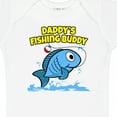 thumbnail image 4 of Inktastic Daddy's Fishing Buddy (blue) Boys or Girls Baby Bodysuit, 4 of 5