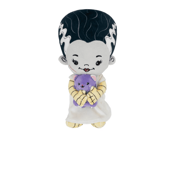 Universal Dark Universe Bitty Monsters Frankenstein Bride Plush with Kitty New