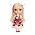 thumbnail image 3 of POP MART Blythe Strawberries Dress Doll Kawaii Ornaments Figuritas Decoración para el hogar Modelo de escritorio Diseñador Figura de acción Muñeca Regalo, 3 of 5