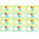 thumbnail image 1 of Kids Painting Stencils Set of 12 Pcs Assorted Color Plastic for Wood Signs and Crafts, 1 of 4