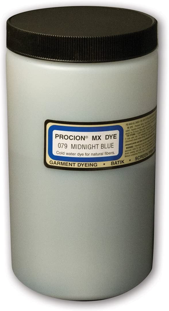 Jacquard Procion Mx Dye Midnight Blue Fabric Dye, 1lb