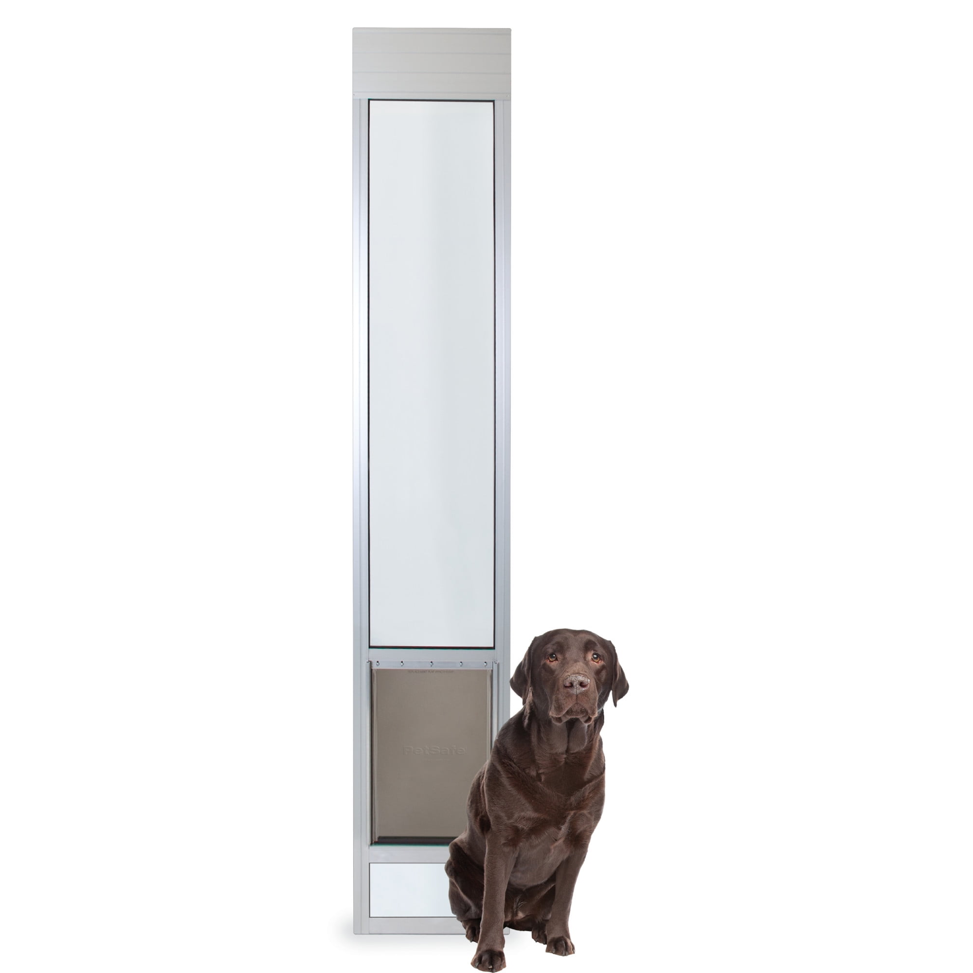 PetSafe Freedom Aluminum Patio Panel Sliding Glass Pet Door for Dogs and Cats