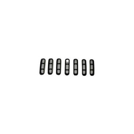 Paramount Restyling 42-0522B 07-14 Jeep Wrangler 2 mm. Black Stainless Steel Wire Mesh Grille
