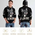 French Bulldog Men's Graphic Hoodies Long Sleeve 3D Print Drawstring