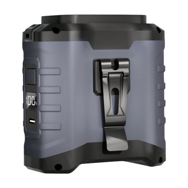 Ventilador de cintura para acampar y hacer senderismo. Nuevo ventilador USB portátil para exteriores con clip para la cintura. Ventilador de cintura para acampar y hacer senderismo.
